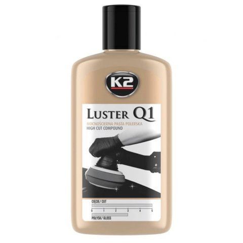 Паста для полірування кузова K2 Luster Q1 біла 250 г (L1200N) L1200N фото товара