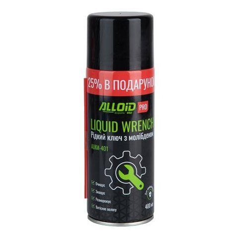 ALLOID PRO Мастило &laquo;рідкий ключ&raquo; з молібденом 400 мл (ALKM-401) ALKM-401 фото товара