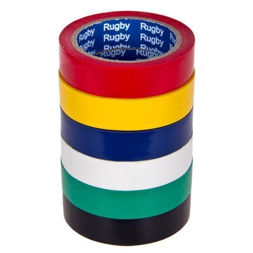 Изолента PVC 10м "RUGBY" ассорти (RUGBY 10) RUGBY 10 фото товара