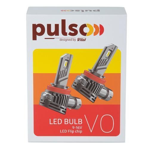 Лампи PULSO VO-HB3-HB4-HIR2/LED-chips Flip chip/9-16V/2*50W/6000Lm/6500K (VO-HB3-HB4-HIR2 9005/9006 VO-HB3-HB4-HIR2  9005/9006 фото товару