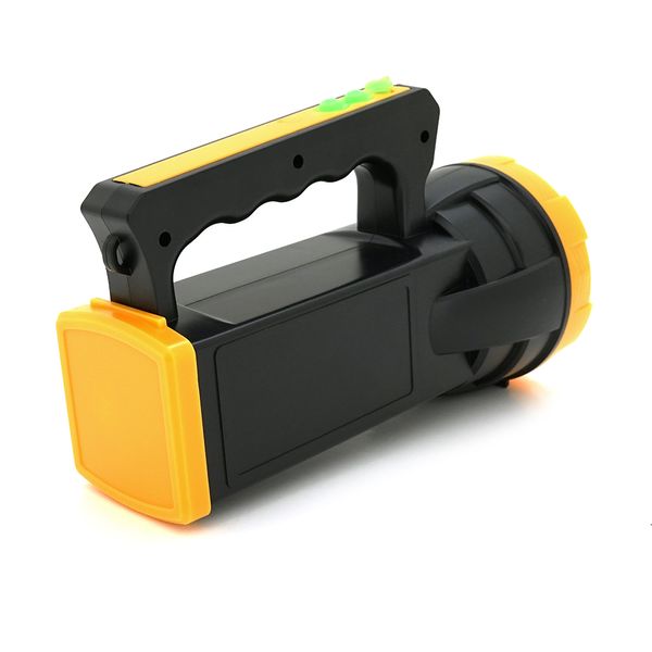 Ліхтар пошуковий XO XO-YH02, 1LED T6, 3W, 3 режими, 1200mah, Black/Yellow, IP40, USB кабель, 195х85х130мм, BOX XO-YH02 фото