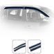 Дефлекторы окон Volkswagen Tiguan 2016-> С Хром Молдингом (VW60-M) VW60-M фото 3