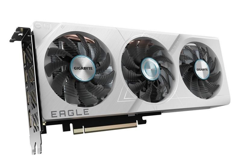 Відеокарта GF RTX 4060 8GB GDDR6 Eagle Ice OC Gigabyte (GV-N4060EAGLEOC ICE-8GD) GV-N4060EAGLEOC ICE-8GD фото