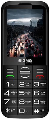 Мобільний телефон Sigma mobile Comfort 50 Grace Dual Sim Black Comfort 50 Grace Black фото