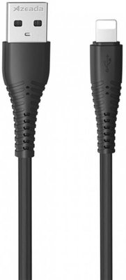Кабель Proda PD-B85i USB - Lightning (M/M), 3 A, 1 м, Black (PD-B85i-BK) PD-B85i-BK фото