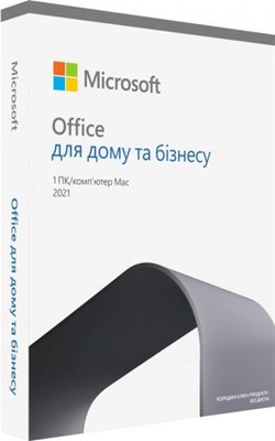 Програмне забезпечення MS Office Home and Business 2021 Ukrainian Central/Eastern Euro Only Medialess (T5D-03556) T5D-03556 фото