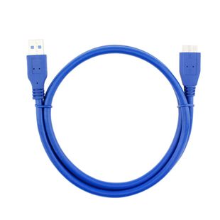 Кабель Usb 3.0 AM to Micro-B blue 1.0m для жорстких дисків YT-3.0AM\Micro-B-1.0BL фото