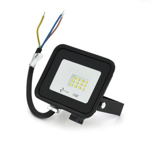 Прожектор SLIM LED RITAR RT-FLOOD10A, 10W, 12xSMD2835, IP65, 1000Lm, 6500K (100%), PF>0.9 Ra>70, 80*90*25mm RT-FLOOD10A фото