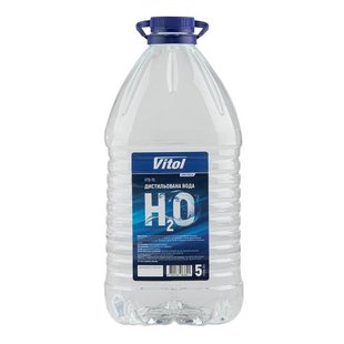 Дистильована вода VITOL, 5л (VTD-15) VTD-15 фото