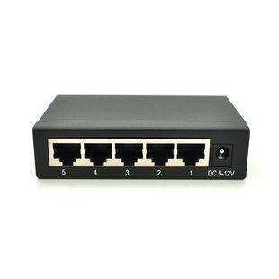 Комутатор Dinkia DS-1005P 5 портів Ethernet 10/100 Мбіт / сек, без БЖ, BOX DS-1005P фото