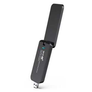 Бездротовий мережний адаптер Wi-Fi6-USB LV-UAX02, 802.11 a/b/g/n, 1800Mbps, Box LV-UAX02 фото