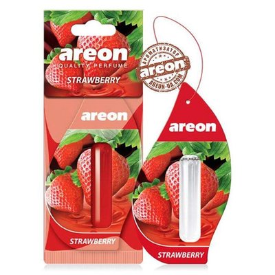 Освіжувач повітря рідкий листок AREON Strawberry 5мл (LR17) LR17 фото