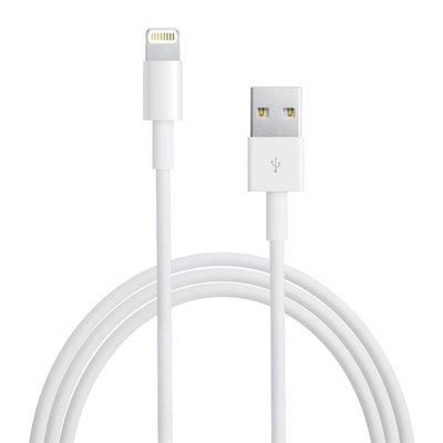 Кабель USB - Lightning (M/M), 1 м, White (D05424) D05424 фото