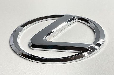 Емблема Lexus 105x90 mm (хром) lex006 фото товару