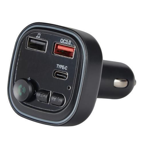 Модулятор FM, VOIN W-3304, 12-24V 2 USB QC3.0, 1 Type C, BT5.0, Hands free W-3304 фото товара