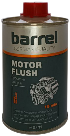 Промивка двигуна BARREL MOTOR FLUSH OVER MILEAGE 15 min 300мл 12409315 фото товару