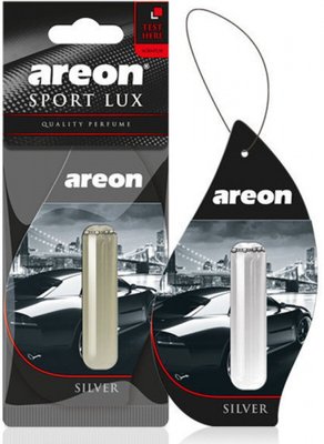 Ароматизатор AREON Sport Lux Сільвер 5мл (подвеска с жидкостью) 077236 фото