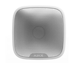 Бездротова вулична сирена Ajax StreetSiren (white) (38178.07WH1) 7830.07.WH1 фото