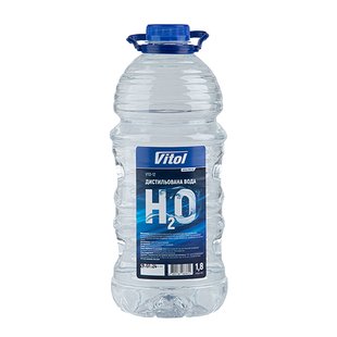 Дистильована вода VITOL 1,8л (VTD-12) VTD-12 фото