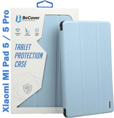 Чохол-книжка BeCover Soft Edge для Xiaomi Mi Pad 5/5 Pro Light Blue (708365) 708365 фото