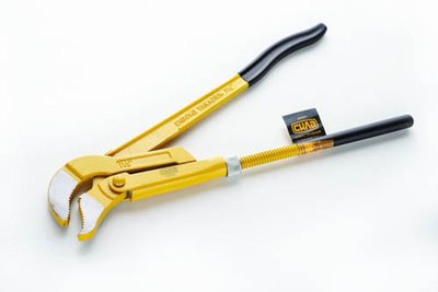Ключ трубный 1,5'', тип S (кованный) CrV СИЛА 310621 фото
