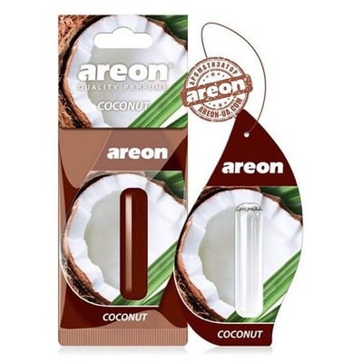 Освіжувач повітря рідкий листок AREON Coconut 5мл (LR18) LR18 фото