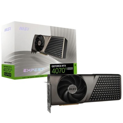 Відеокарта GF RTX 4070 Ti Super 16GB GDDR6X Expert MSI (GeForce RTX 4070 Ti SUPER 16G EXPERT) RTX 4070 Ti SUPER 16G EXPERT фото