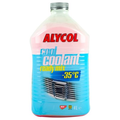 Рідина охолоджуюча MOL Alycol Cool Ready -35 °C рожева 4 л (19010017) 19010017 фото