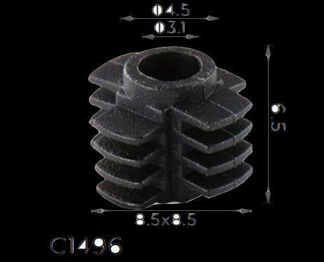 Клипса фигурная d=3mm (Универсальная) C1496 фото товара