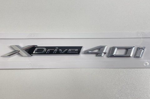 Эмблема надпись Xdrive 40i на BMW bmw018 фото товара