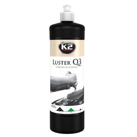 Паста для полірування кузова K2 Luster Q3 зелений металік 1000 г (L31000) L31000 фото товара