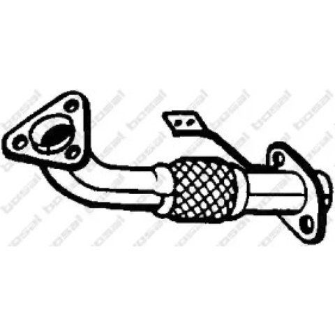 Глушник Nissan NP300 08-, Nissan NAVARA 05-10 700-163 фото товара