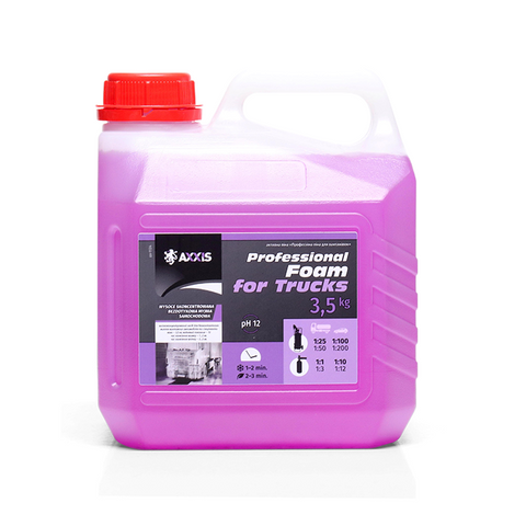 Піна активна Axxis Professional Foam for Trucks каністра 3 л (ax-1134) ax-1134 фото товару
