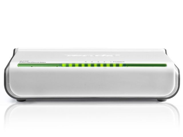 Комутатор Tenda S108 8 портів Ethernet 10/100 Мбіт / сек, BOX Q100 S108 фото