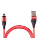 Кабель магнітний VOIN USB - Lightning 3А, 2m, red (швидка зарядка / передача даних) (VL-6102L RD) VL-6102L RD фото 5