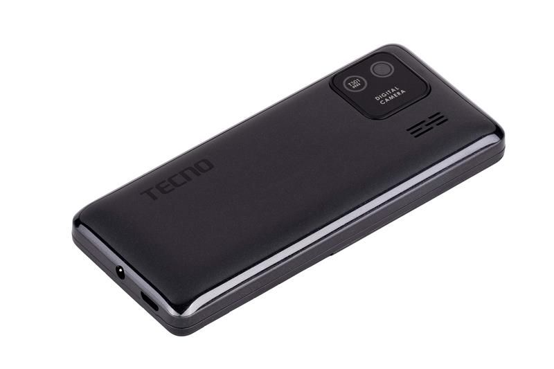 Мобiльний телефон Tecno T301 Dual Sim Phantom Black (4895180778674) 4895180778674 фото