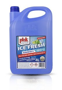 Рідина для склоочисника ICE FRESH 4л -20°C (омивач) PLAK ATAS 053510 фото