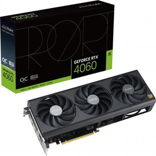 Відеокарта GF RTX 4060 8GB GDDR6X ProArt OC Asus (PROART-RTX4060-O8G) PROART-RTX4060-O8G фото