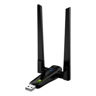 Бездротовий мережний адаптер Wi-Fi-USB LV-UAC23D, RTL8811CU, з подвійною антеною, 802.11 a/с, 600Mbps, Box LV-UAC23D фото