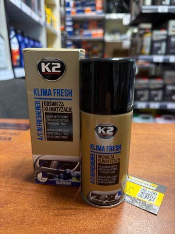 Очищувач системи кондиціонування K2 Klima Fresh "Лохина" 150 мл (K222BB) K222BB фото товару