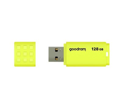 Флеш-накопичувач USB 128GB GOODRAM UME2 Yellow (UME2-1280Y0R11) UME2-1280Y0R11 фото