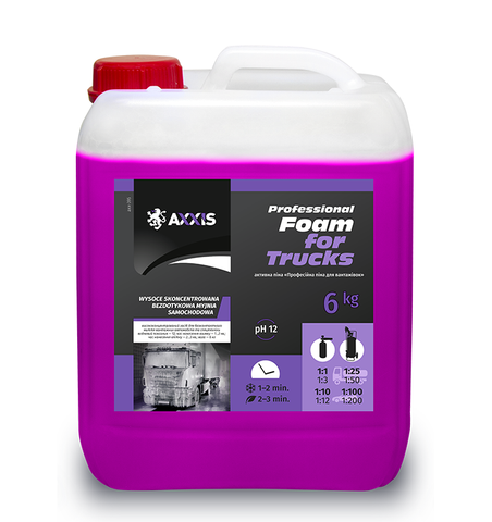 Піна активна Axxis Professional Foam for Trucks каністра 5 л (axx-395) axx-395 фото товару