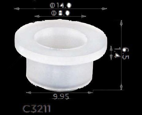 Втулка пластиковая d=8mm (Универсальная) C3211 фото товара