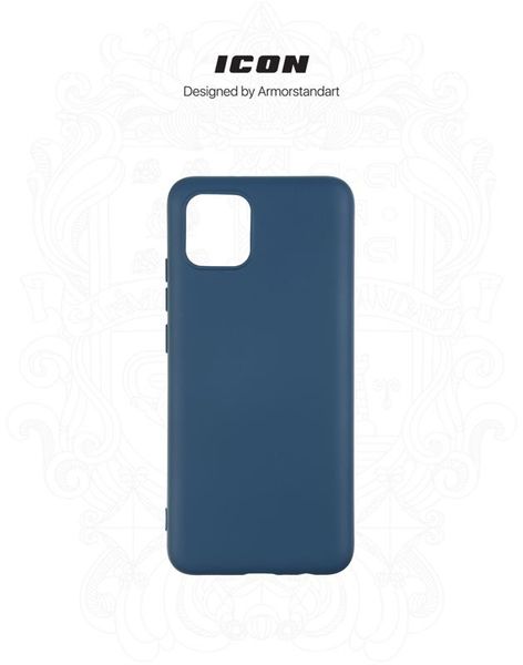 Чохол-накладка Armorstandart Icon для Samsung Galaxy A03 SM-A035 Dark Blue (ARM60876) ARM60876 фото