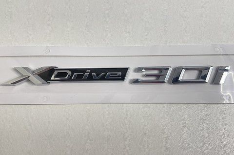 Эмблема надпись Xdrive 30i на BMW bmw016 фото товара