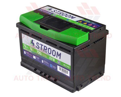 Акумулятор 72 Ah/12V 720A(EN) EFB 278x175x190 (0) R SM072-EA0 фото товару