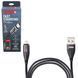 Кабель магнитный VOIN USB - Micro USB 3А, 2m, black (быстрая зарядка/передача данных) (VC-6102M BK) VC-6102M BK фото 1