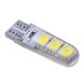 Лампа PULSO/габаритна/LED T10/6SMD-5050 static/12v/0.5w/240lm White (LP-132466) LP-132466 фото 1