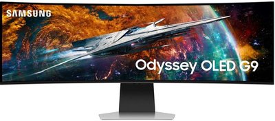Монітор Samsung 49" Odyssey OLED G9 G95SC (LS49CG954SIXUA) Black/White Curved LS49CG954SIXUA фото