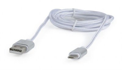 Кабель Cablexpert USB - Lightning + micro USB (M/M), 1.8 м, сірий (CCB-USB2AM-mU8P-6) CCB-USB2AM-mU8P-6 фото